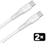 AVAX CB4303 60W USB-C kábel, 2 db (AVAX_CB4303)