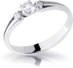 Cutie Diamonds Elegáns fehérarany eljegyzési gyűrű gyémántokkal DZ6866-2105-00-X-2 53 mm