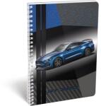 Lizzy Card Ford Mustang Shelby A4 kockás spirálfüzet (16417) - officedepot