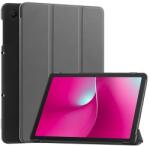 Gigapack T Tablet 2 5G tok álló, bőr hatású (aktív flip, oldalra nyíló, trifold, asztali tartó) sötétszürke (GP-174503)
