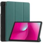 Gigapack T Tablet 2 5G tok álló, bőr hatású (aktív flip, oldalra nyíló, trifold, asztali tartó) sötétzöld (GP-174504)