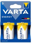 VARTA energy tartós elem (d, lr20, 1.5v, alkáli) 2db/csomag (4120229422)