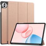 Gigapack Honor Pad 10 WIFI tok álló, bőr hatású (aktív flip, oldalra nyíló, trifold, asztali tartó) rozéarany (GP-174960)