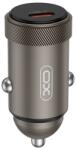 XO cc70 autós töltő type-c aljzat (30w, pd gyorstöltő) fekete (XO-CC70)