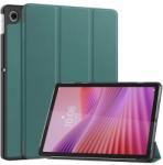 Gigapack Lenovo Tab 10.1 (TB-311FU) tok álló, bőr hatású (aktív flip, oldalra nyíló, trifold, asztali tartó) sötétzöld (GP-177308)
