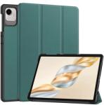 Gigapack Honor Pad X9a tok álló, bőr hatású (aktív flip, oldalra nyíló, trifold, asztali tartó) sötétzöld (GP-170259)