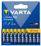 VARTA longlife power tartós elem (aaa, lr03, 1.5v, alkáli) 10db/csomag (4903121761) - rufusz