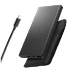 Spigen ea2210 vésztöltő usb+2 type-c aljzat (10000mah, 22.5w, pd gyorstöltő, led jelzés + type-c kábel) fekete (ABA09431) - rufusz