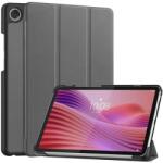 Gigapack Lenovo Tab One (TB-305FU) tok álló, bőr hatású (aktív flip, oldalra nyíló, trifold, asztali tartó) sötétszürke (GP-172707)