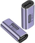 PremiumCord USB 4.0 Type C Toldó Szürke 3cm KUR31-37 (KUR31-37)