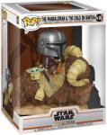 FUNKO Pop Star Wars The Mandalorian - Mando Banthán a Gyerekkel figura #416 889698523738 (889698523738)