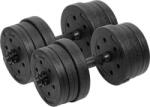 REBEL Gantere si greutati SET 2 GANTERE REGLABILE 2X10KG REBEL ACTIVE (rba-2328-10)