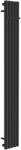 Excellent Verdi calorifer de baie decorativ 180x23 cm negru GREX. VE180.23. 5SP. BL (GREXVE180235SPBL)