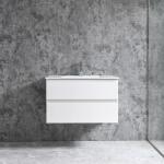 Sanotechnik Corbo mosdókagyló 80 cm fehér Softclose funkcióval