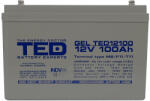 TED Electric Acumulator GEL Deep Cycle 12V 100Ah, terminal M8, TED Electric TED004147 (A0115591)