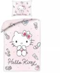 Halantex Hello Kitty: Ágyneműhuzat szett - 140 x 200 cm, 70 x 90 cm (HKB-80172BL) - jatekbolt