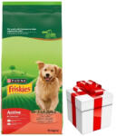 Friskies Friskies Active Food felnőtt kutyáknak marhahússal és zöldségekkel 15 kg + MEGLEPETÉS A KUTYÁJÁNAK