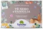 Valverbe fekete tea vaníliával, Bio, 20 filter x 1.5 g
