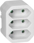 ORNO 3x2P Euro Elosztó Fehér 20 db - xupe