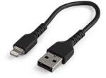 StarTech Startech. com USB-A - Lightning adat- és töltőkábel 15cm fekete (RUSBLTMM15CMB) (RUSBLTMM15CMB) (RUSBLTMM15CMB)