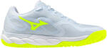 Mizuno Wave Enforce Court Clay W Ice Water/Lightning Yellow Női teniszcipő EUR 38, 5