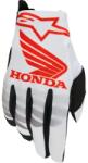 Alpinestars Mănuși motocross Alpinestars Radar Honda, colecție alb-negru-roșu (AIM172-0269)