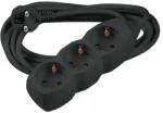 Technik Prelungitor 3 prize 3M, cablu 3x1.5mmp, negru, Technik MT3W3M1, 5-BK (EXTS-3S3M-BK-THK)