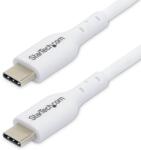 StarTech USB Type-C - USB Type-C Adat- és töltőkábel 1m - Fehér (USB2CC1MNCWHE) (USB2CC1MNCWHE)