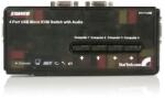 StarTech Startech. com KVM Switch 4PC USB Audio (SV411KUSB) (SV411KUSB) (SV411KUSB)
