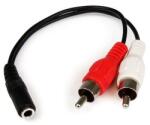 StarTech 3.5mm anya - 2x RCA apa Stereo audio kábel (MUFMRCA) (MUFMRCA) (MUFMRCA)