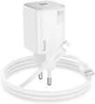 hoco. N40 Lightning Hálózati Töltő - Fehér (6942007622042) (6942007622042)