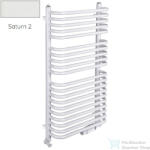 Radeco UGO A3-400/U 870x435 törölközőszárítós radiátor SATURN 2 (matt fehér) színben (Radeco_UGO_A3_400_U_SATURN2)