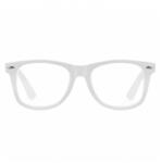 Sunmania Fehér átlátszó Wayfarer imidzs szemüveg (3780-white-HU)