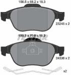 TEXTAR Fékbetét készlet TEXTAR 2453601 for RENAULT (2453601)