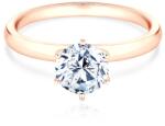 SAVICKI Inel de logodnă SAVICKI: aur roz, diamant - savicki - 39 959,00 RON