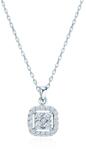 SAVICKI Colier din aur alb 585 cu diamante albe 0.08 ct 44 cm - savicki - 5 852,00 RON
