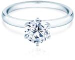 SAVICKI Inel de logodnă SAVICKI: aur alb, diamant - savicki - 47 502,00 RON