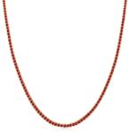 SAVICKI Colier tennis din aur 585 cu rubine 4.950 ct 2, 5 mm 40 cm
