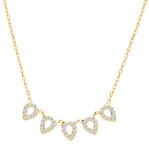 SAVICKI Colier din aur 585 cu diamante albe 0.08 ct 44 cm - savicki - 3 860,00 RON