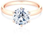 SAVICKI Inel de logodnă SAVICKI: aur roz, diamant - savicki - 156 855,00 RON