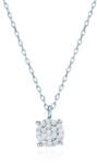 SAVICKI Colier din aur alb 585 cu diamante albe 0.08 ct 44 cm - savicki - 2 636,00 RON