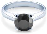 SAVICKI Inel de logodnă SAVICKI: aur alb, diamant negru - savicki - 21 437,00 RON