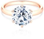 SAVICKI Inel de logodnă SAVICKI: aur roz, diamant - savicki - 241 193,00 RON