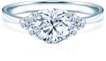 SAVICKI Inel de logodnă Fairytale: aur alb, diamant - savicki - 58 434,00 RON