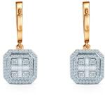 SAVICKI Cercei Savicki: aur bicolor, diamante - savicki - 35 259,00 RON