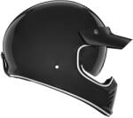 Nox Premium Zárt Sisak (full Face) Seventy Ii Solid Szín: Fényes Fekete Méret: L (np101gb)