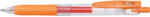 Zebra Zseléstoll 0, 5 mm Zebra Sarasa Clip, narancs (64531) - irodaszerpiac