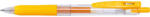 Zebra Zseléstoll 0, 5 mm Zebra Sarasa Clip, sárga (64533) - irodaszerpiac
