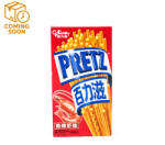 Glico 41g Glico PRETZ pálcikás keksz, enyhén csípős garnélarák ízű