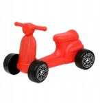 Plasto Négykerekű Roller Csendes Kerekekkel 60KG 18M+ Piros (1087000REB)